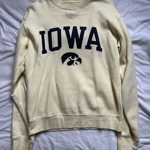 Iowa Butter Yellow Sweatshirt